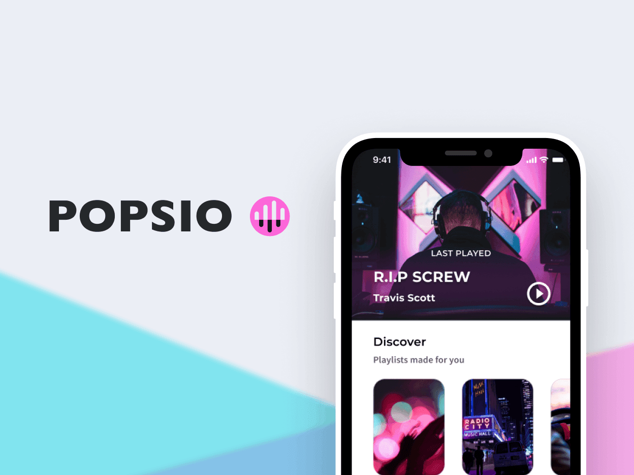 DesignLab, Popsio Music Discovery