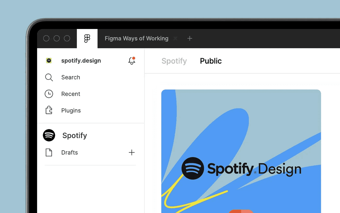 Spotify migration to Figma