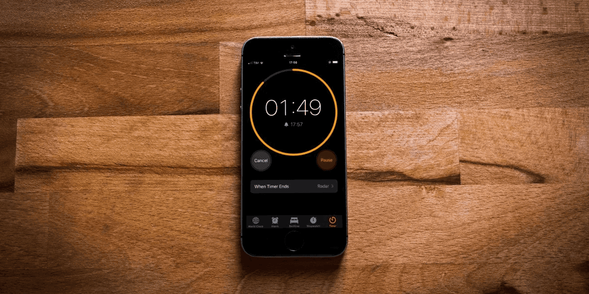 MHCI+D, Apple's iPhone Timer Analysis